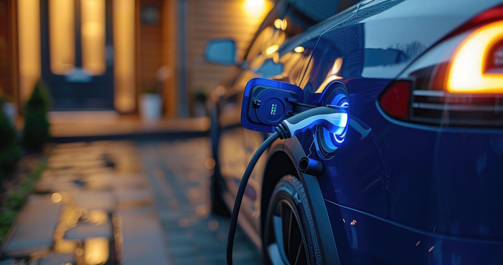 electric car charging at home
