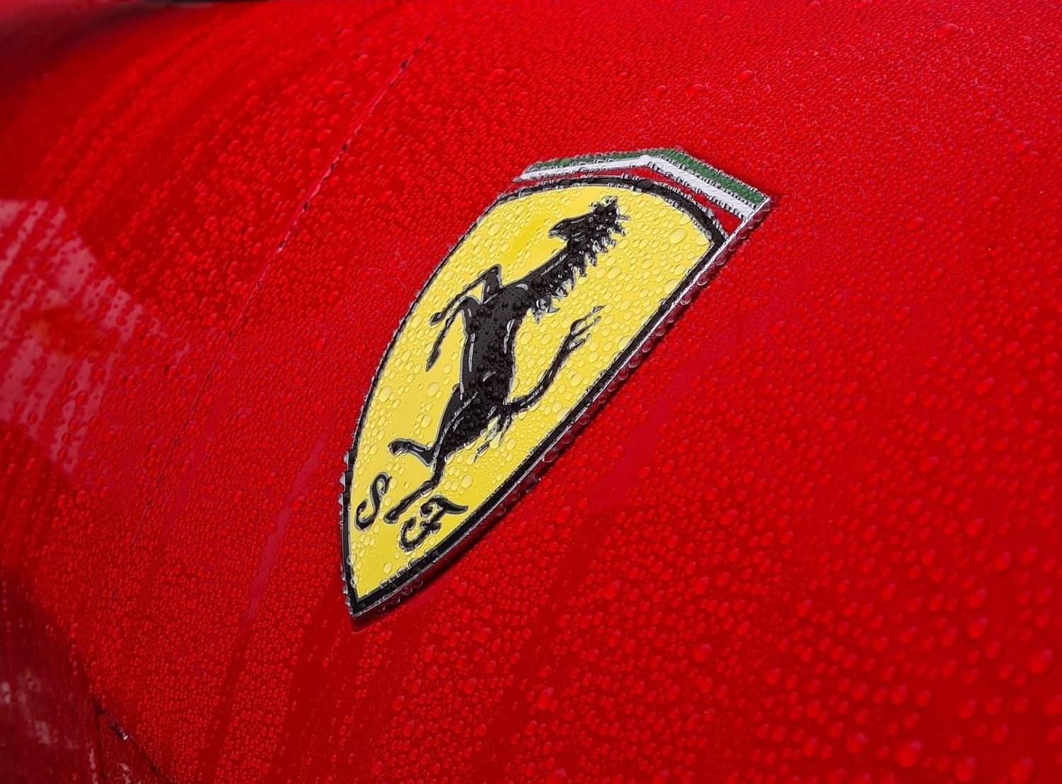 Ferrari Logo Valeting and Detailing