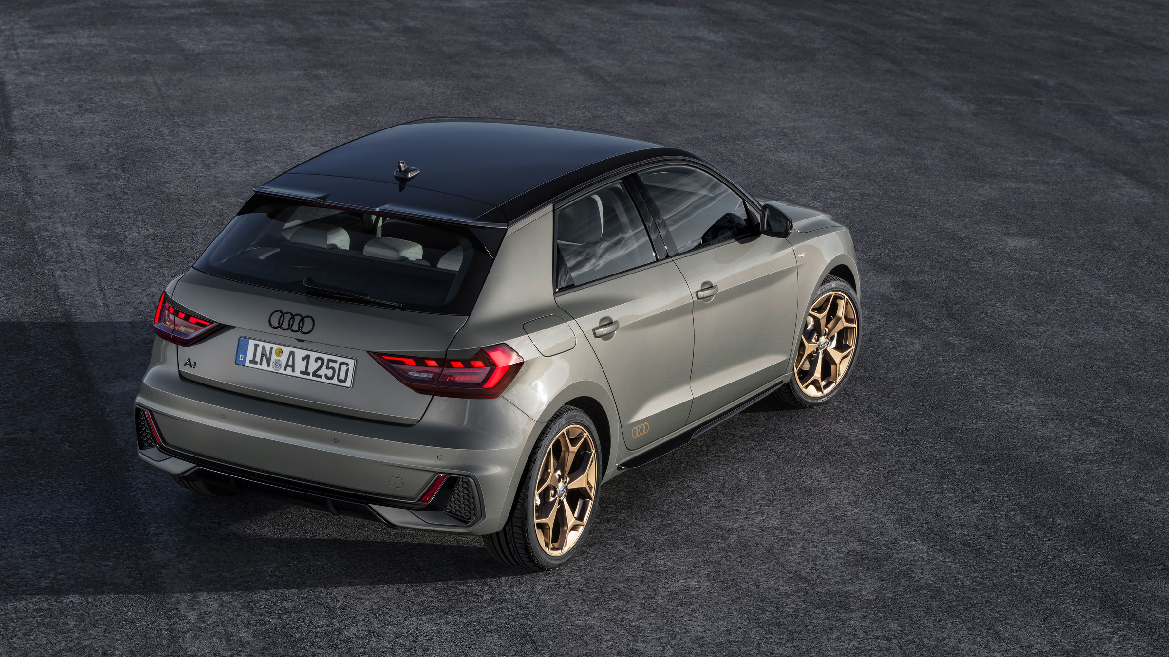 Audi A1 Sportback Rear Side View