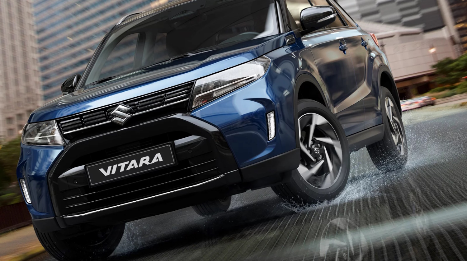 Suzuki Vitara Close up of bumper