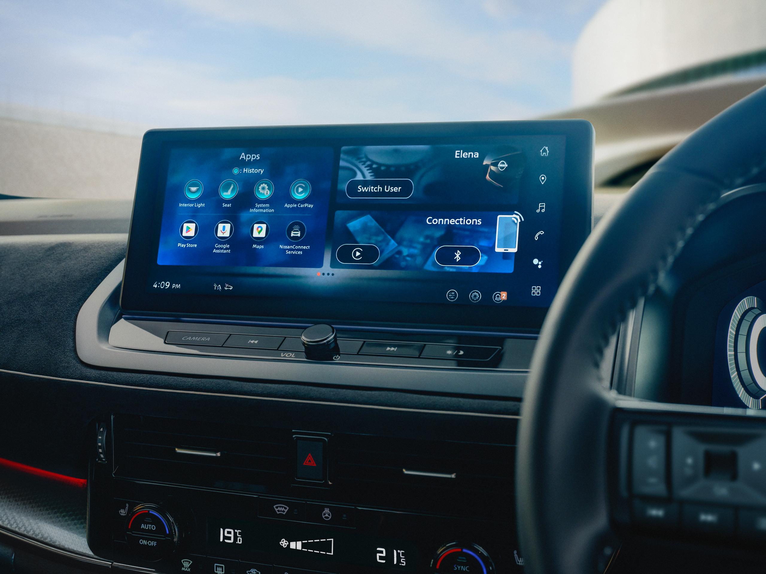 NissanConnect¹ with Google² built-in