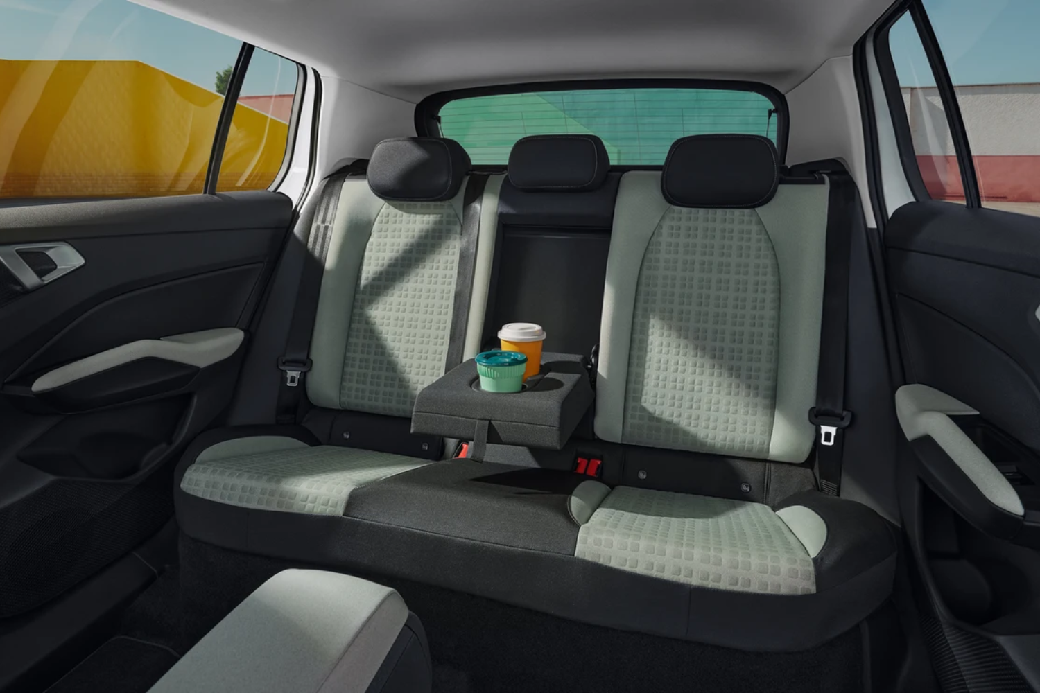 seats in the new, all-electric skoda epiq