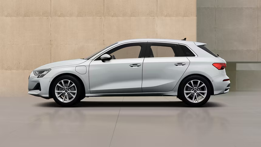 New Audi A3 Sportback TFSI e Side View