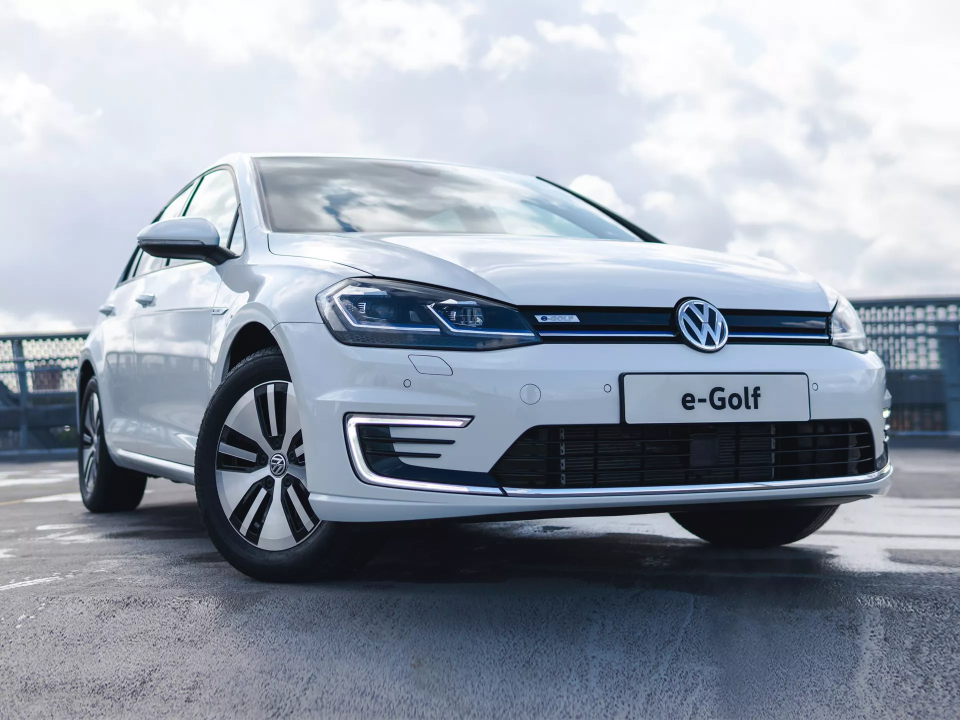 VW Electric Car Golf