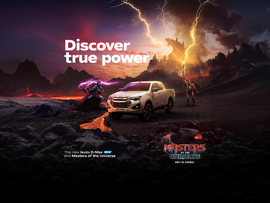 BEHOLD THE POWER OF THE NEW ISUZU D-MAX EV