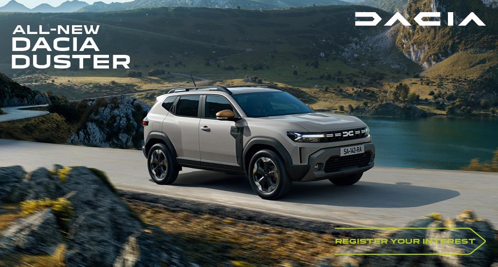 All-New Dacia Duster Coming Soon to Richard Sanders Northampton and Kettering