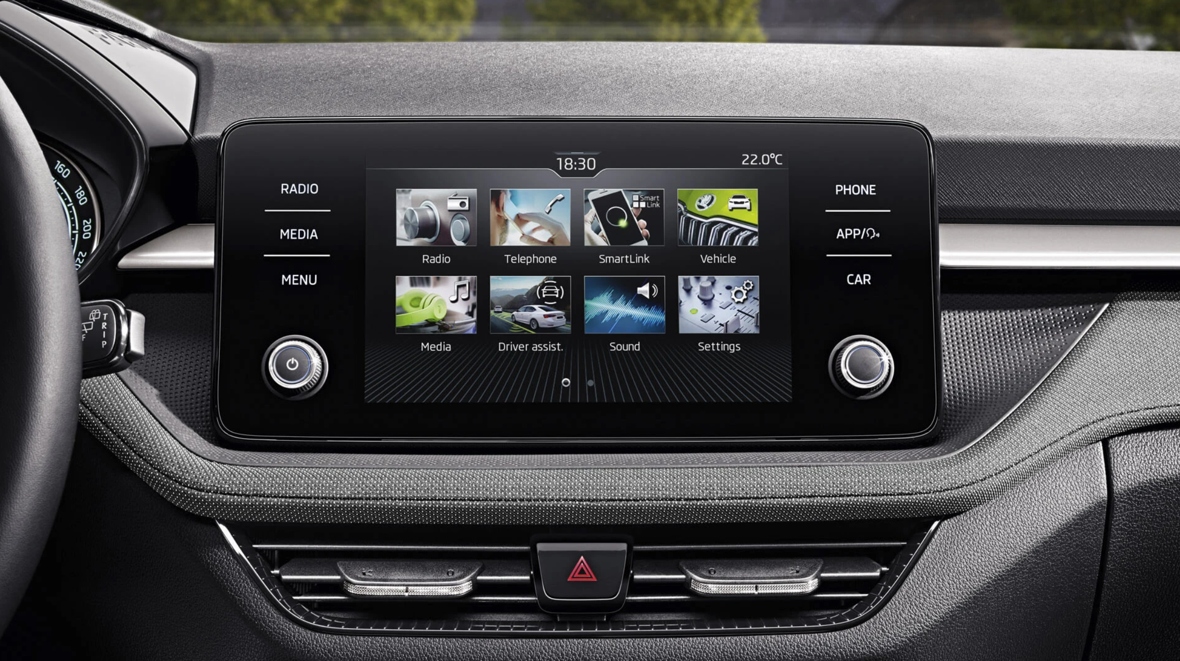 SKODA Fabia Infotainment System
