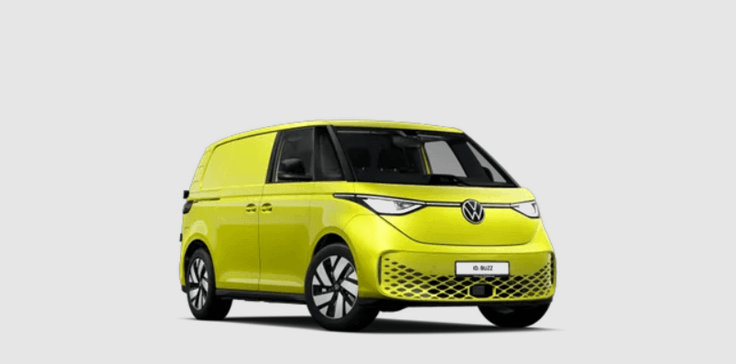 Lime Volkswagen ID. Buzz Cargo Commerce Plus