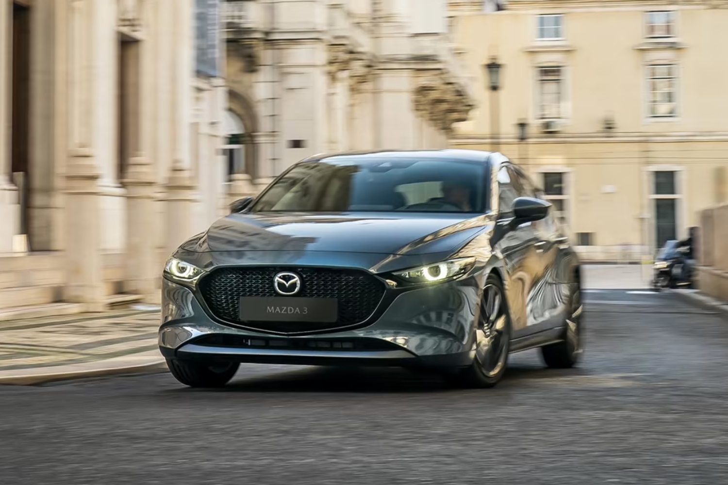 Mazda3 front on