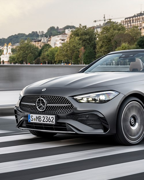 Grey Mercedes-Benz Front Exterior