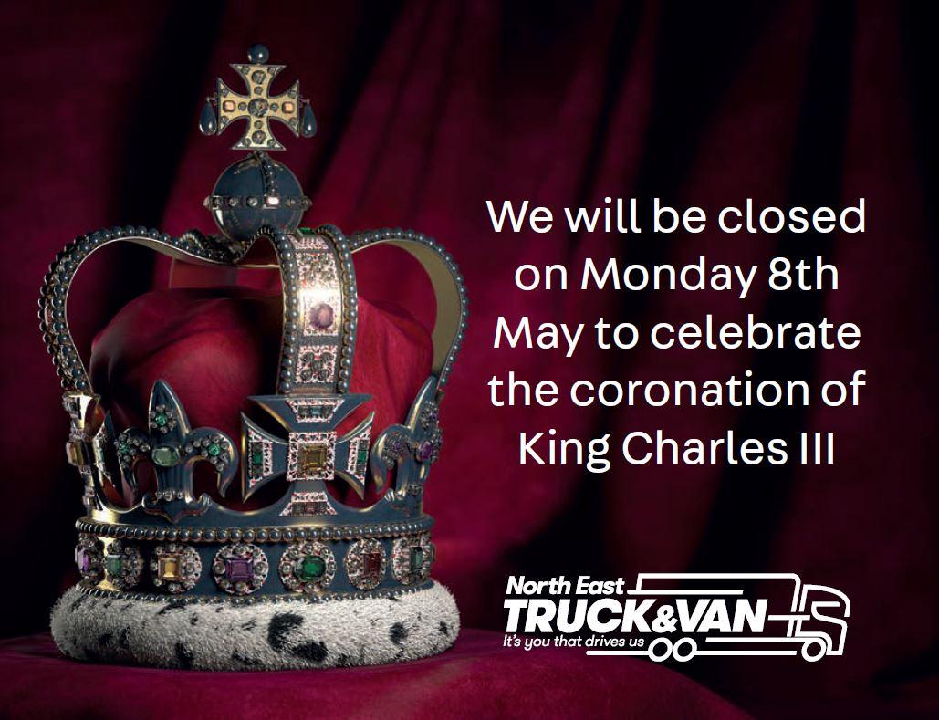 King Charles III Coronation - Closed Monday 8th May