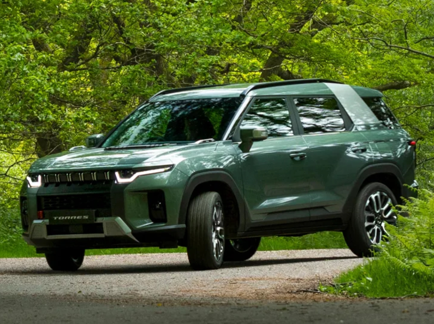 KGM Torres Driving In A Forest Road