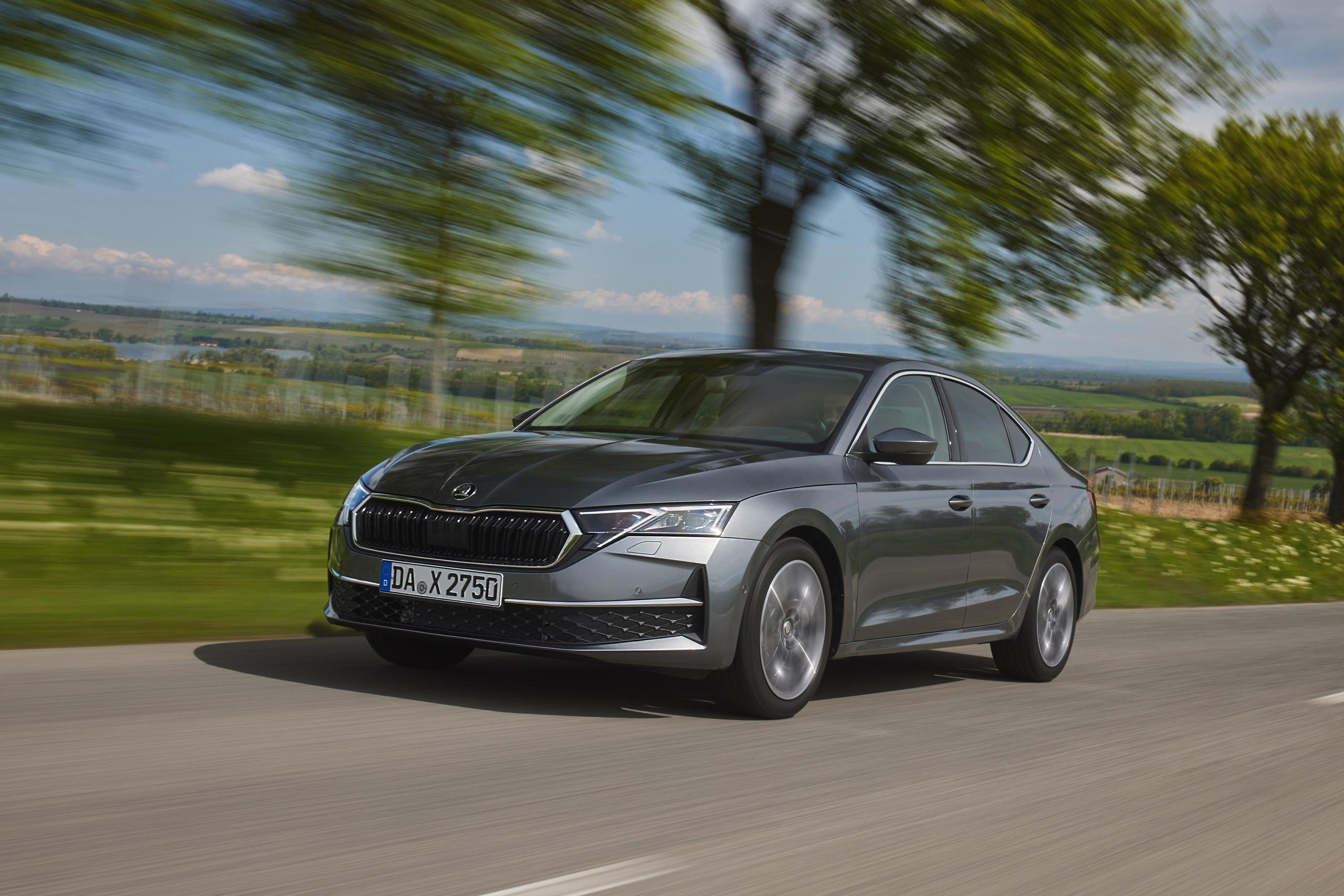 Grey SKODA Octavia Exterior