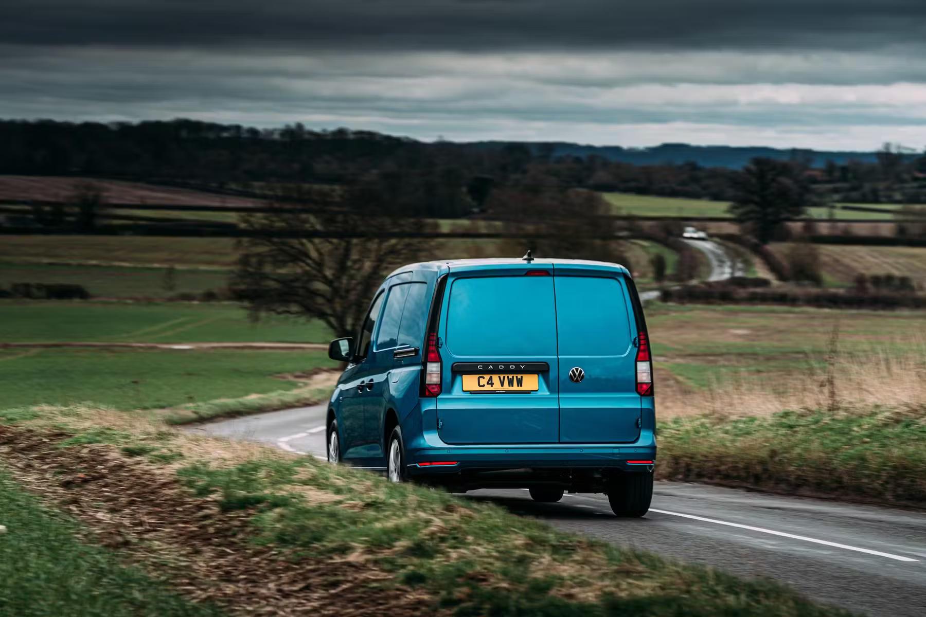 Volkswagen Caddy Cargo Rear Side View