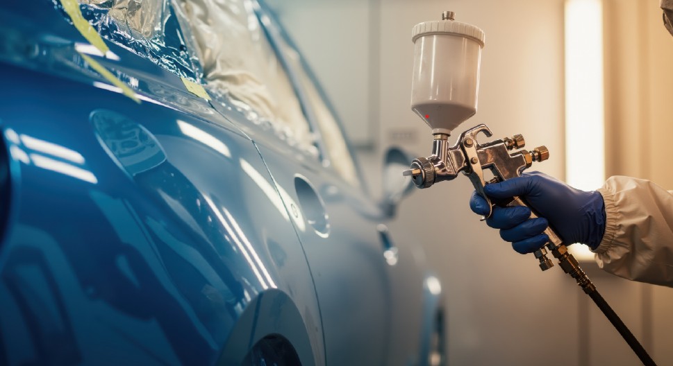 Car re-spray