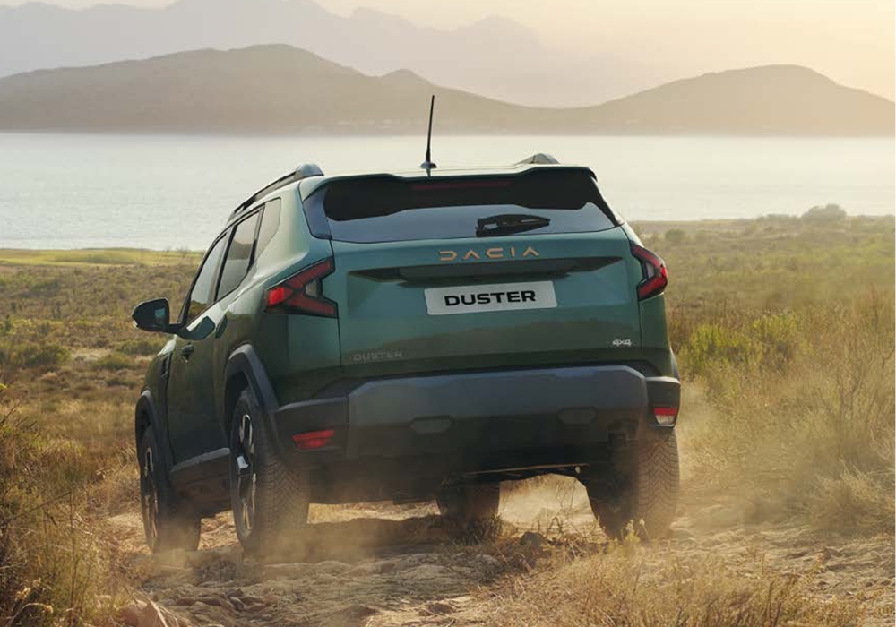 Duster rear view