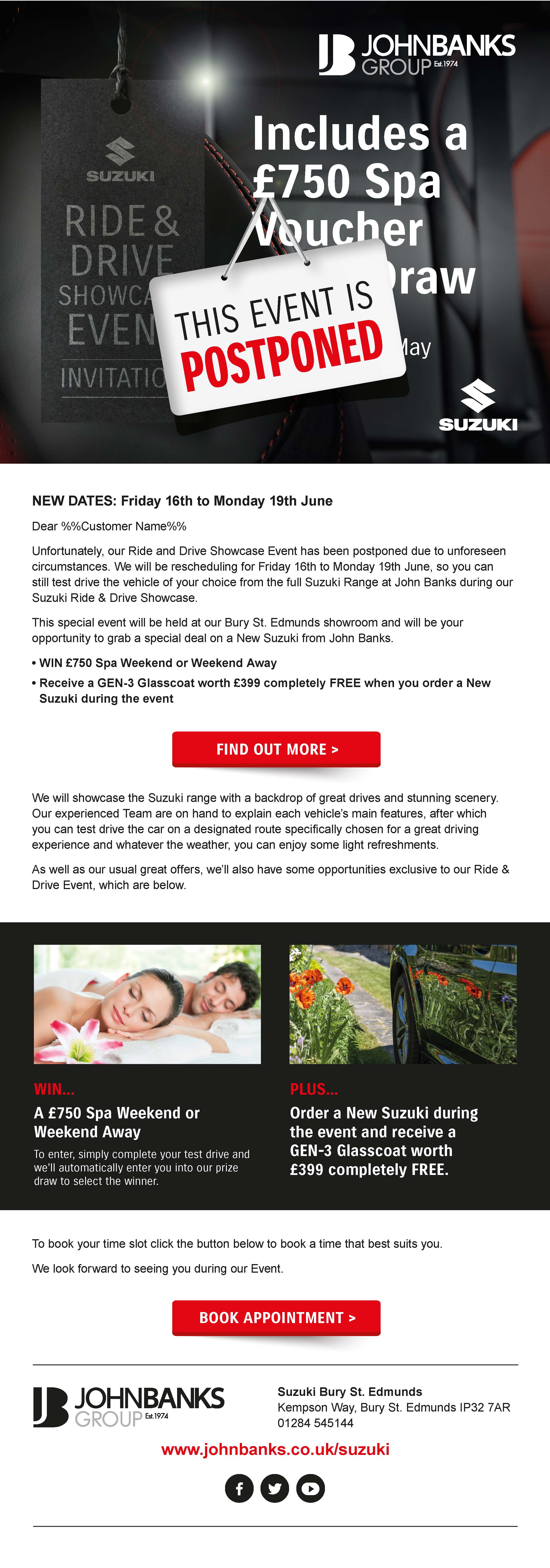 Suzuki Ride and Drive Event