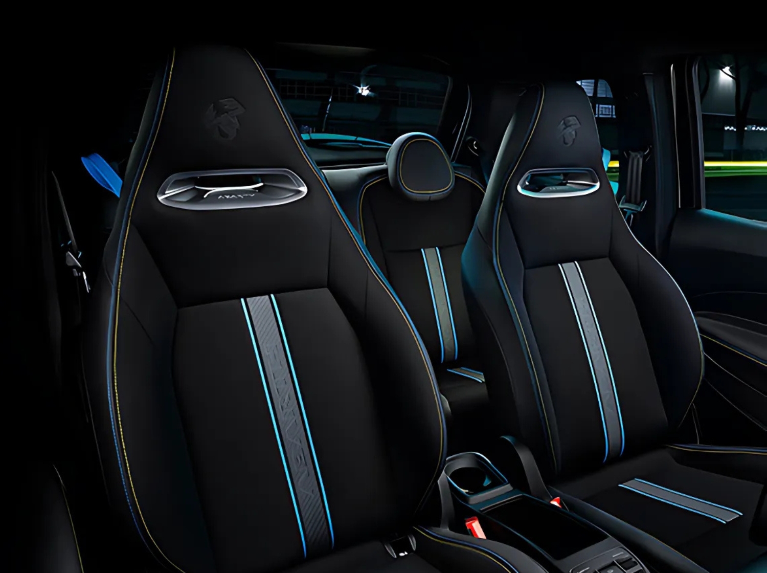 Abarth 500e seats