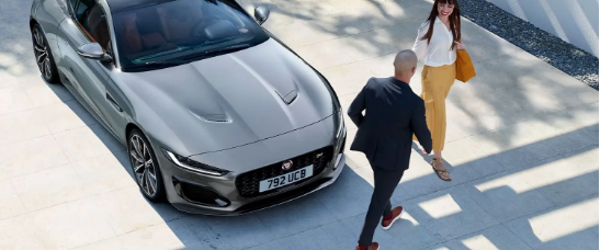 Jaguar F Type Grey bonnet
