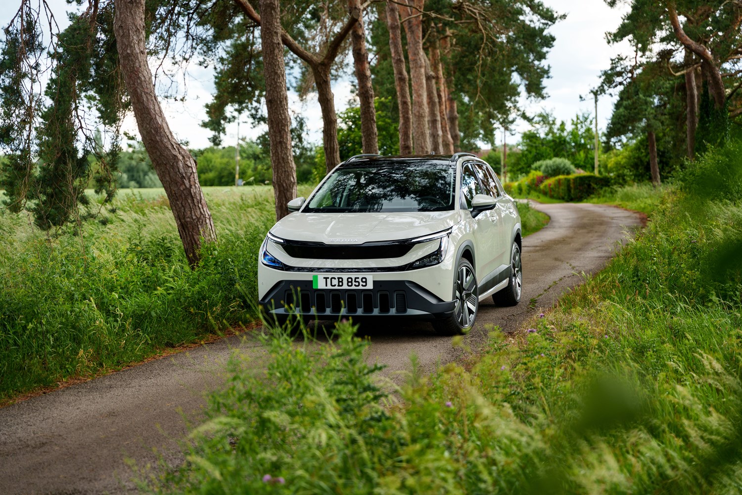 The new, all-electric Škoda Epiq.