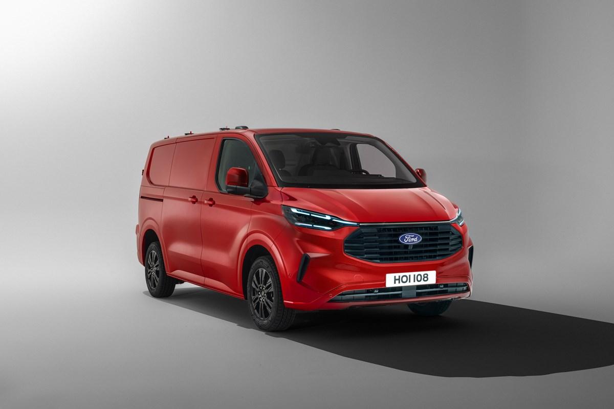 All-new Ford Transit Custom - details of electric, plug-in and
