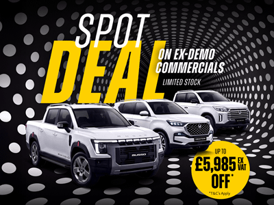 KGM CV Spot Deal