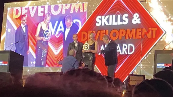 Winner of Skills and Development Award