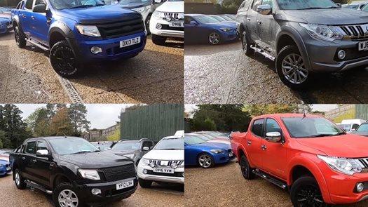 Arriving in pairs - our latest used pick-up arrivals