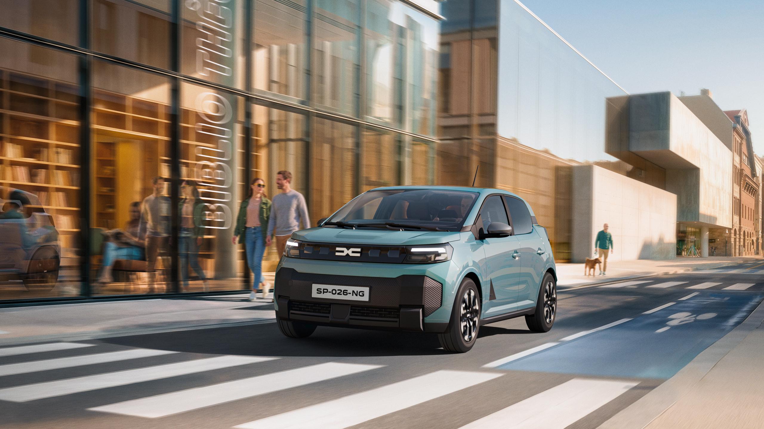 New Dacia Spring: 100 % electric, 100 % Dacia