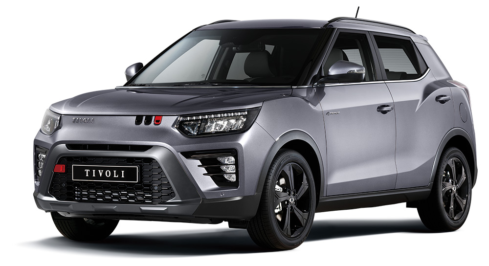 platinum grey kg mobility SsangYong Tivoli