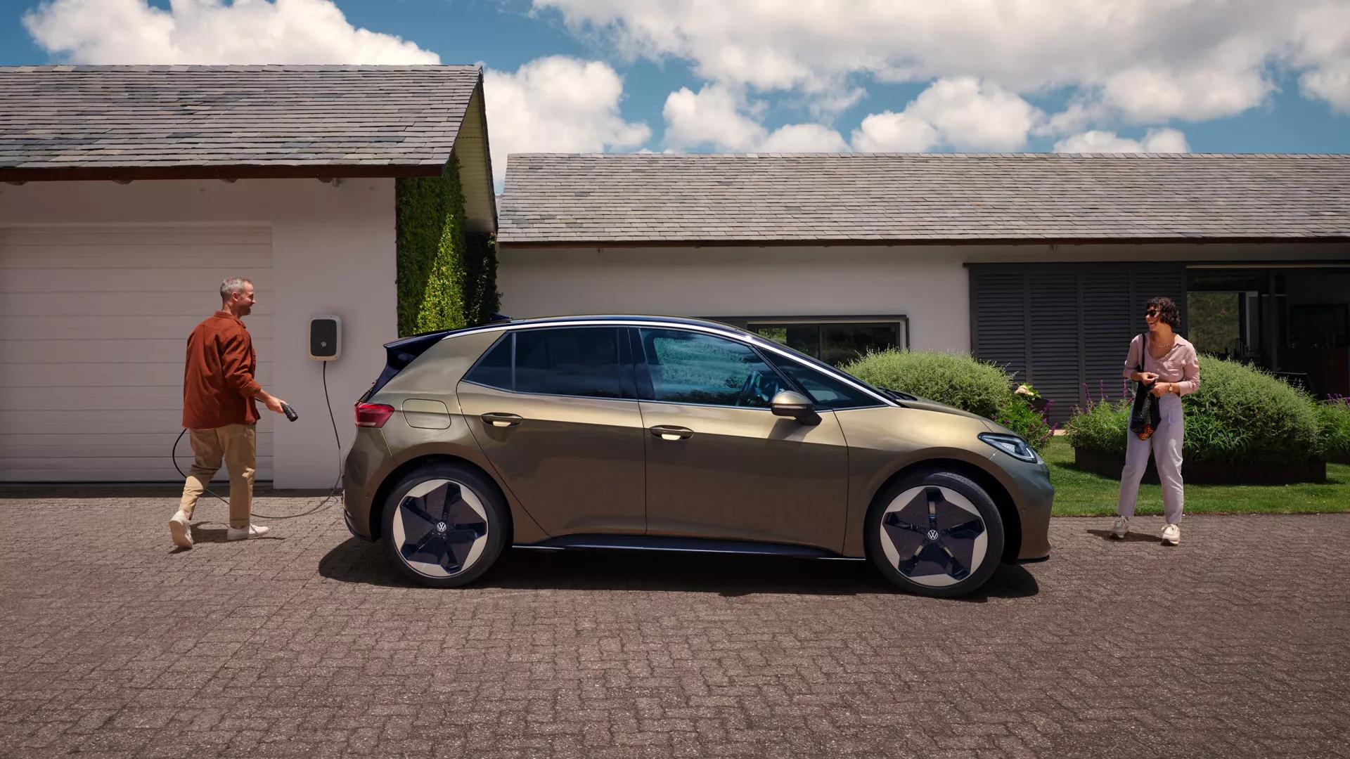 Electric Volkswagen Charging