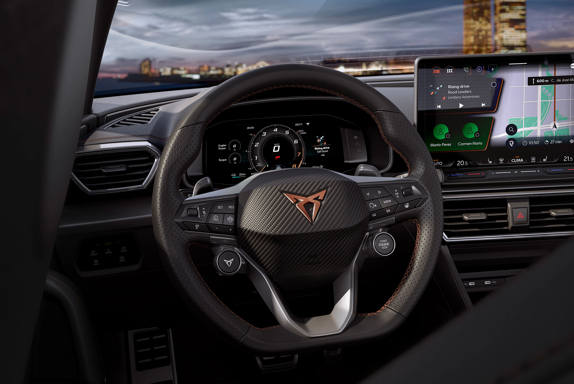 CUPRA Leon Estate Interior