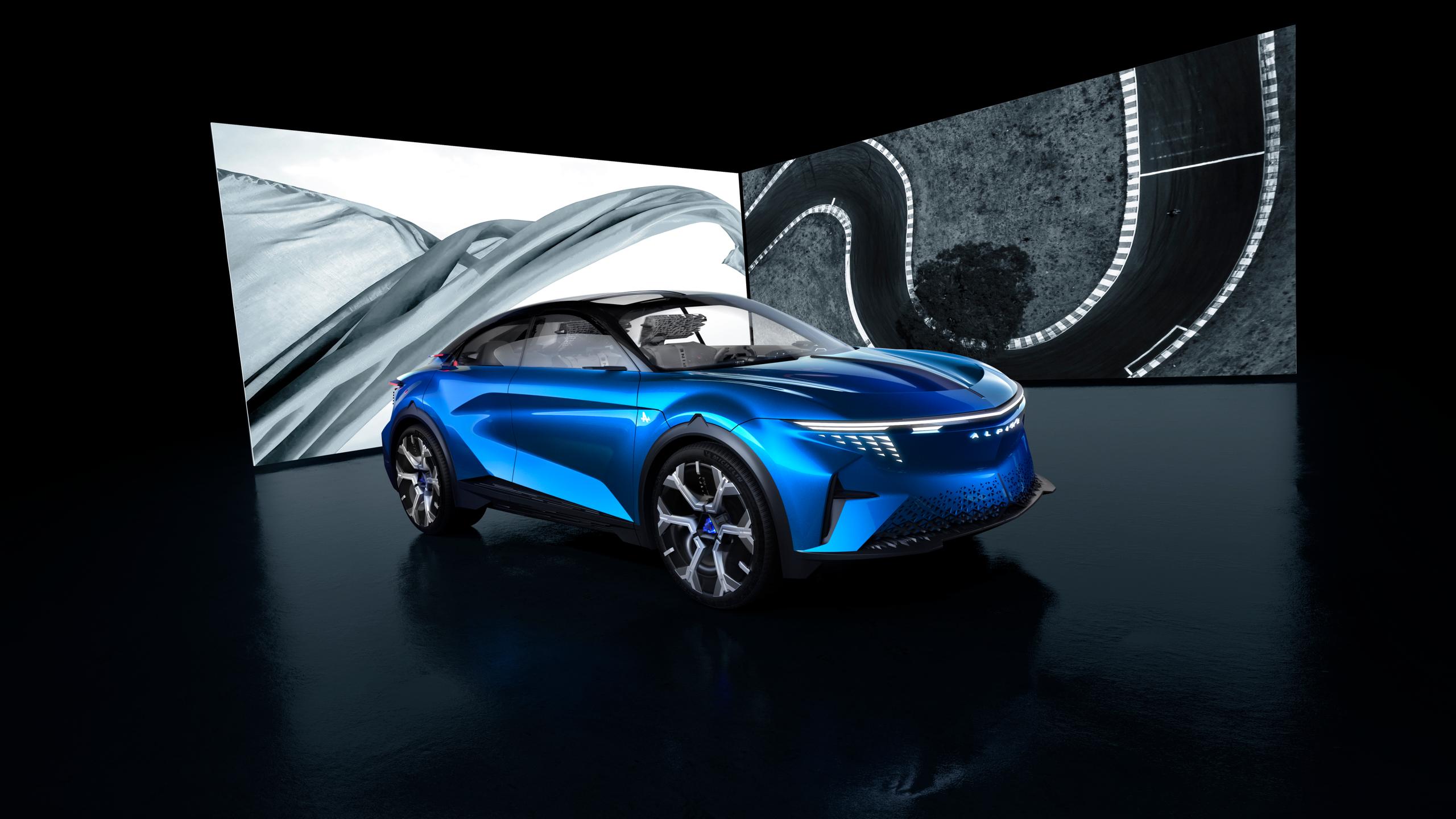 A390_β, THE NEW ALPINE SPORT FASTBACK SILHOUETTE