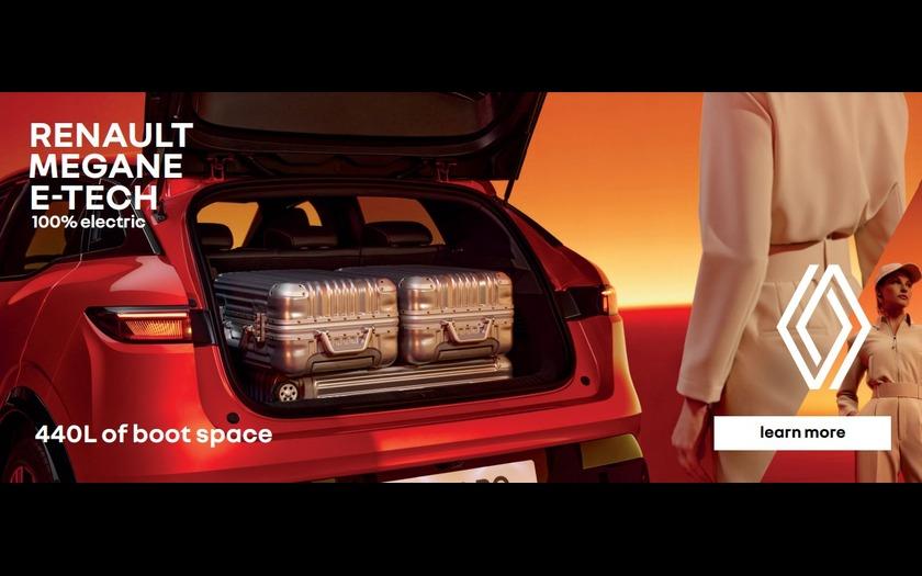 Renault ALL NEW MEGANE ETECH 100 ELECTRIC Kidwelly Gravells