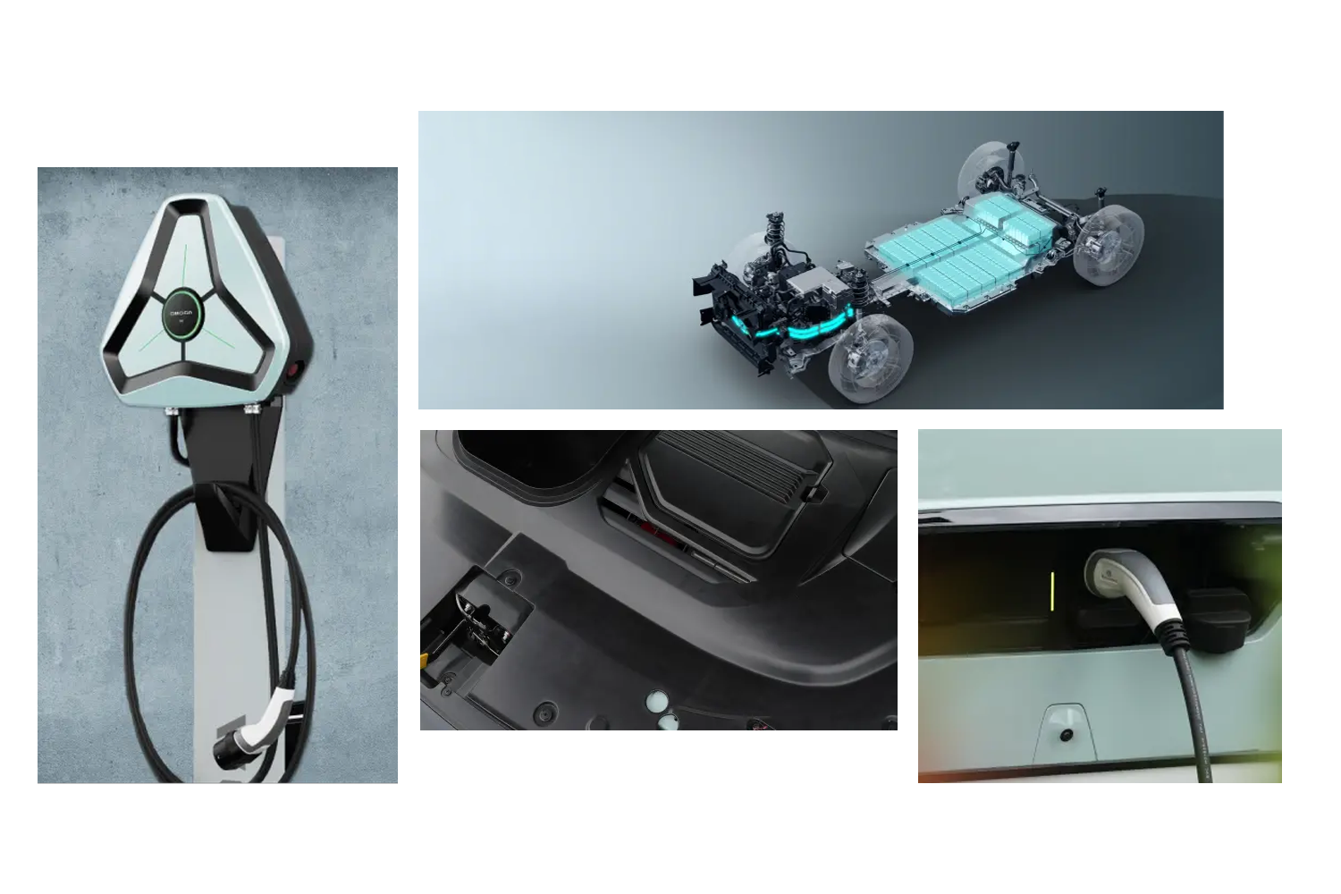 omoda charging images and battery diagram