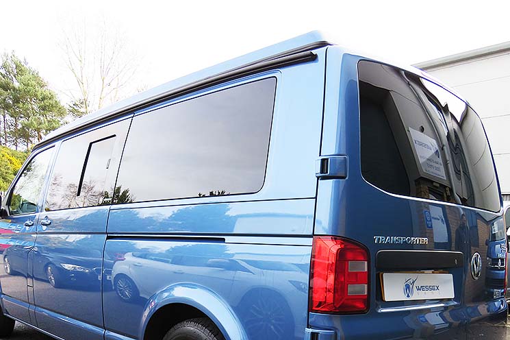 VW Transporter camper side and rear windows
