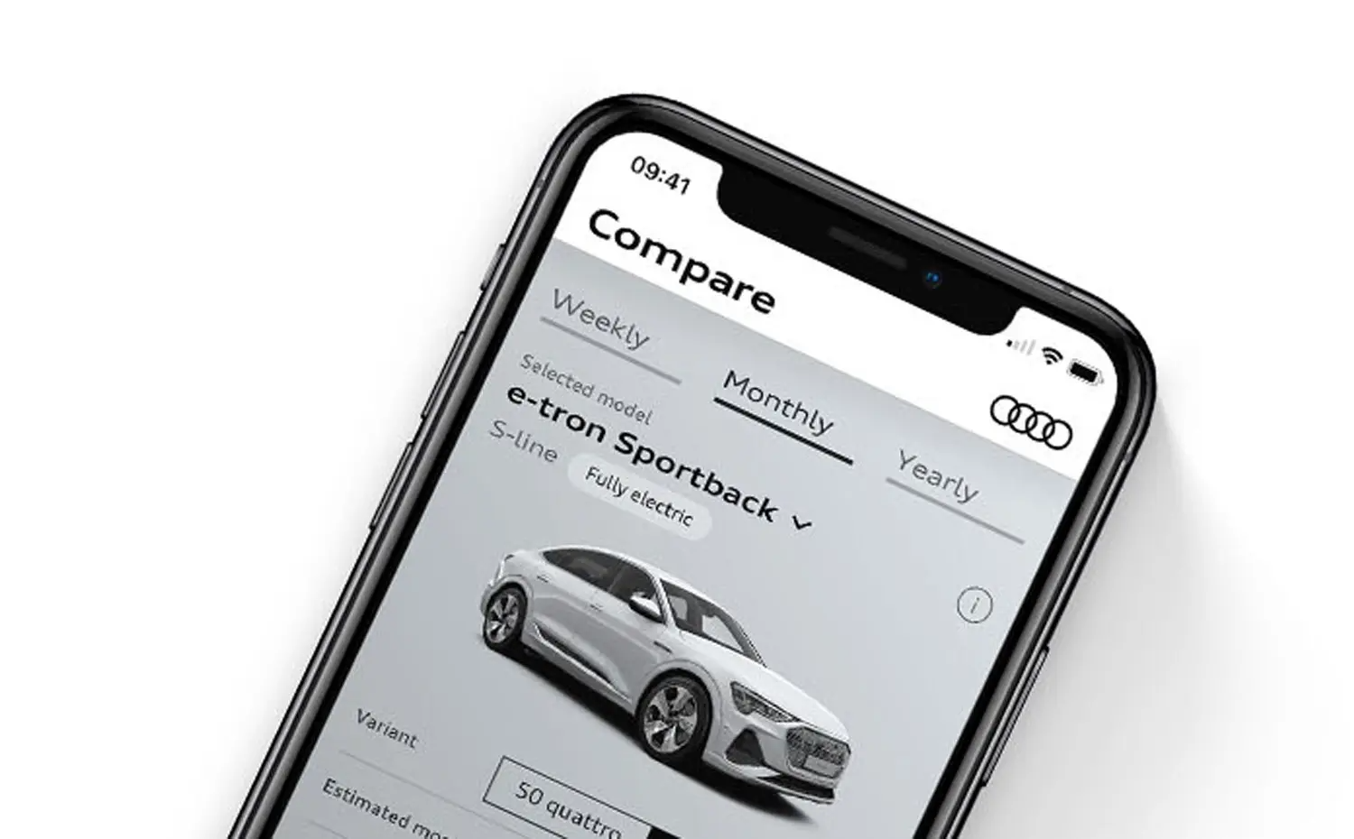 Audi EV&Me App