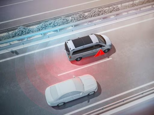 Mercedes V-Class blind Spot assist