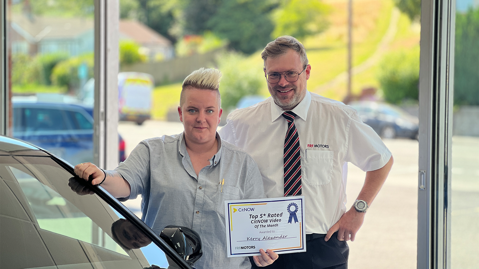 Vauxhall Swansea sales exec, Kerry
