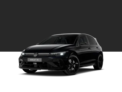 Black Volkswagen Golf R Black Edition Trim
