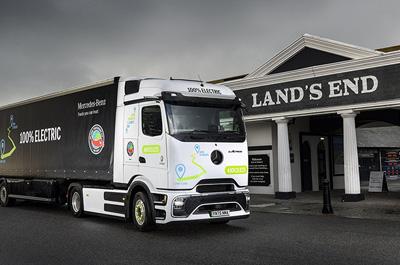 Mercedes-Benz eActros 600 becomes first electric truck to conquer John O’Groats to Land’s End