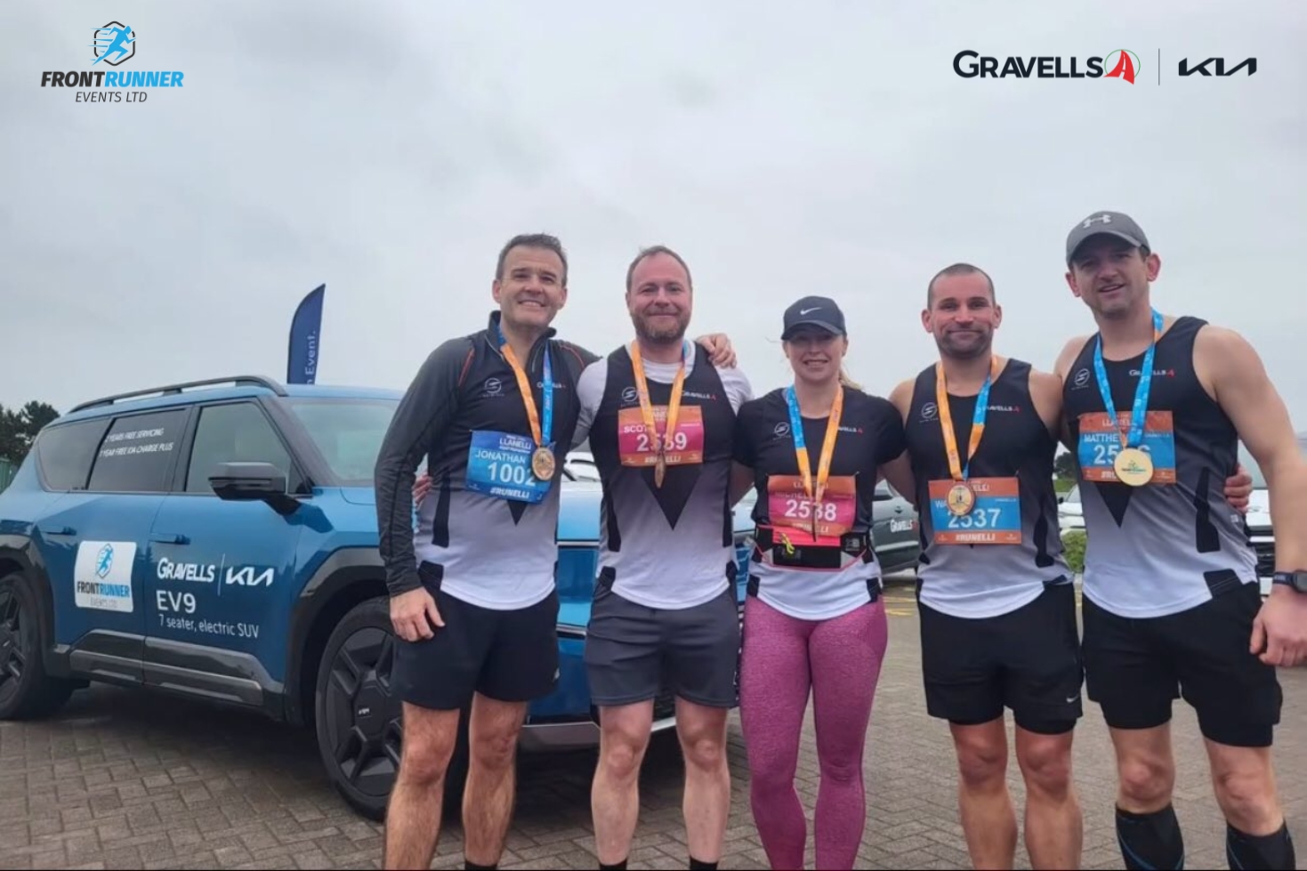 Gravells Team at the Frontrunner Llanelli 10K and Half (2024)