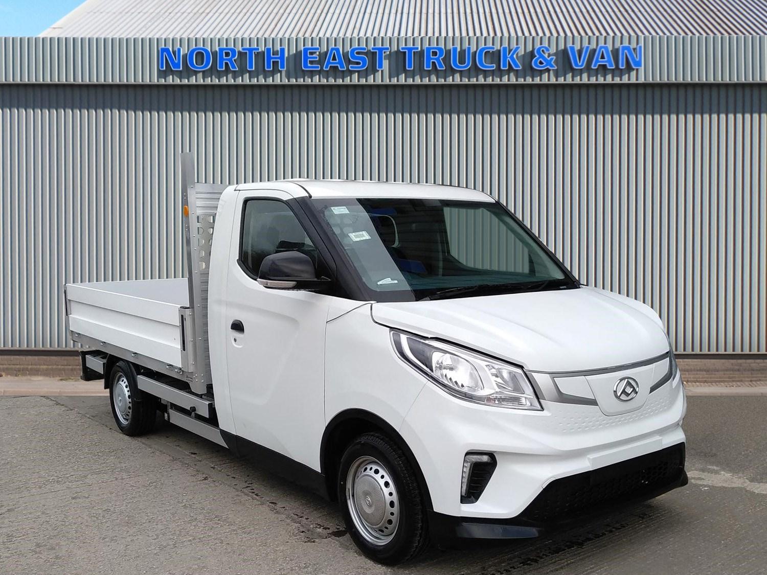 White Maxus eDeliver 3 Dropside