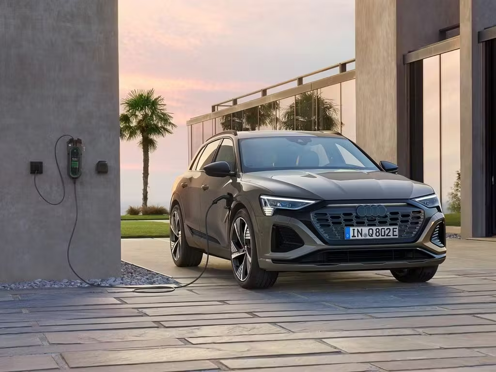 Audi Q8 E-Tron On Charge