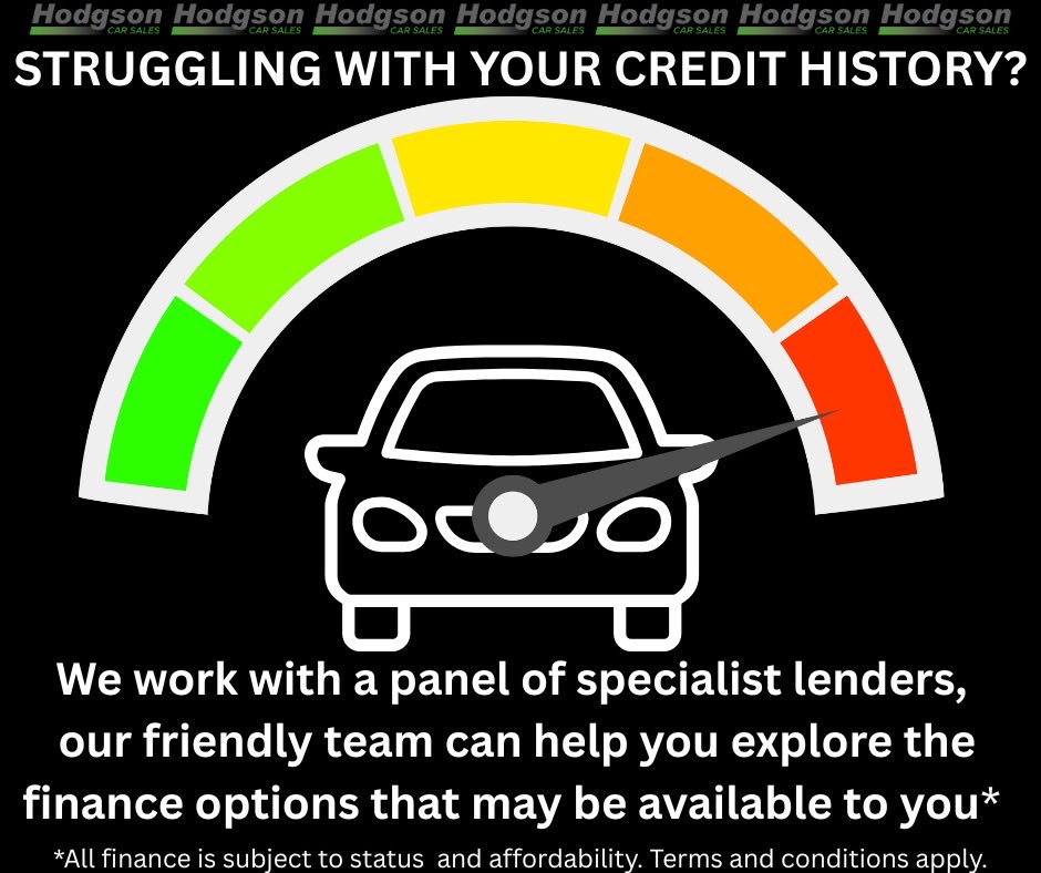 Struggling with your credit history?