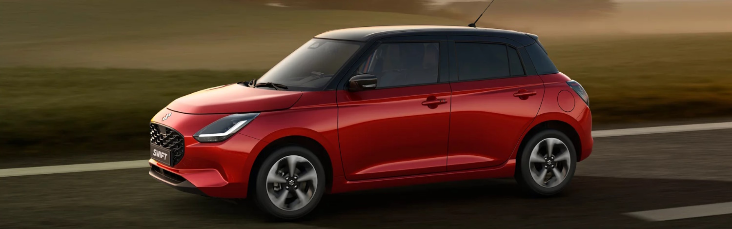 red Red New Suzuki Swift