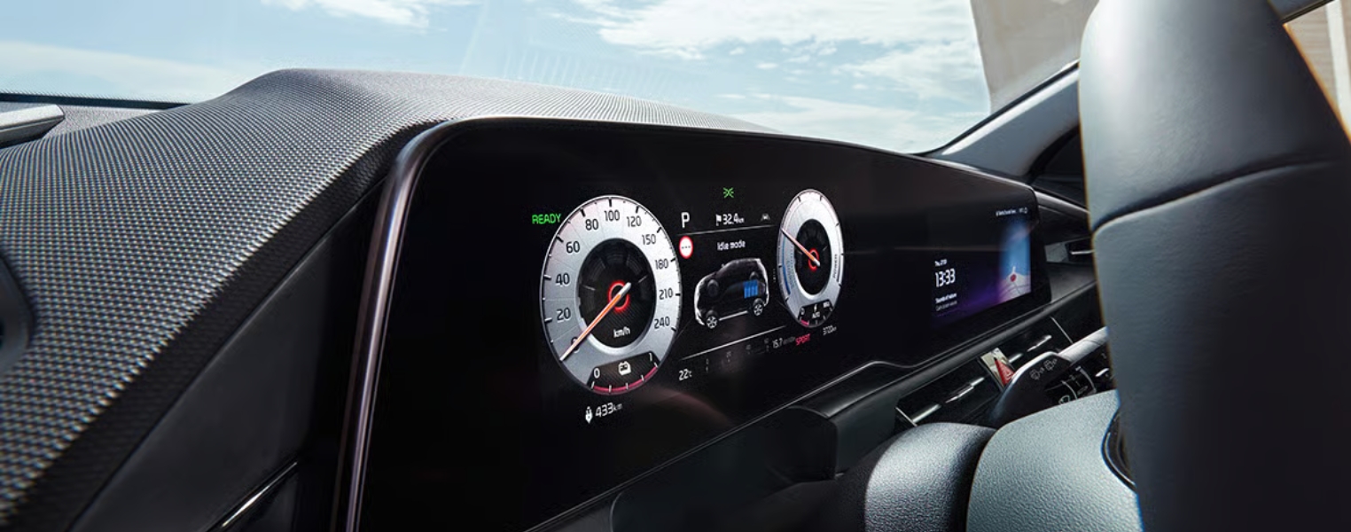 Kia Niro Hybrid Digital Cluster Sports Mode