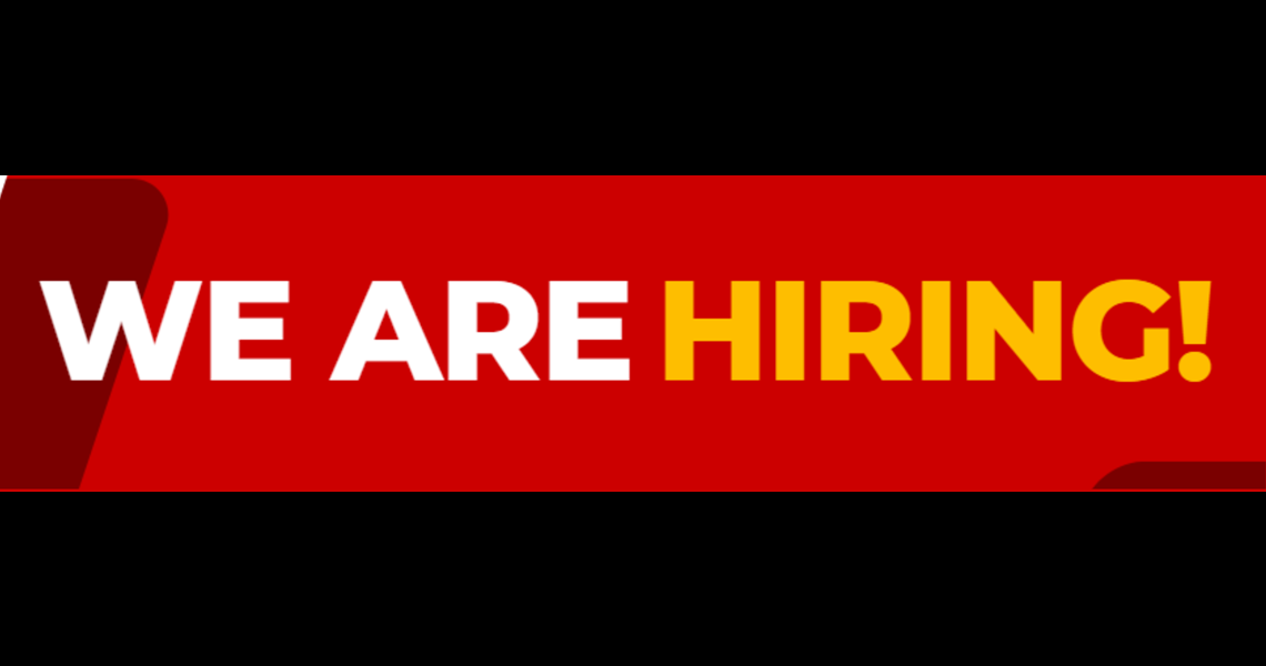 We're recruiting - join our team!