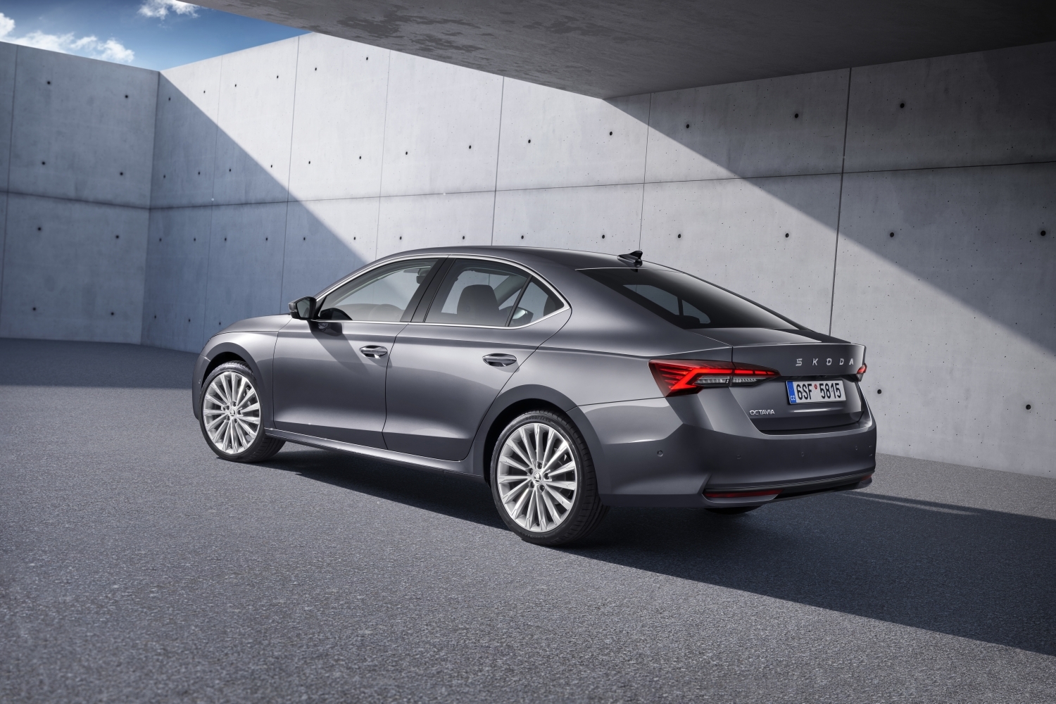 SKODA Octavia In Grey Exterior