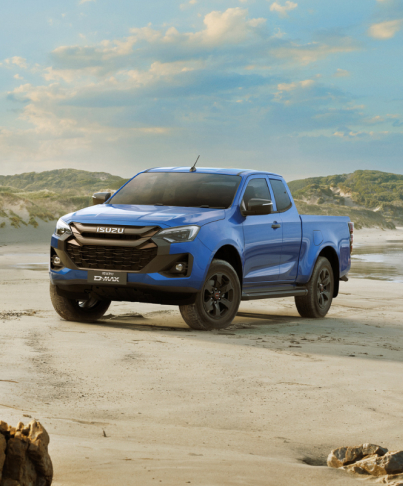 blue isuzu